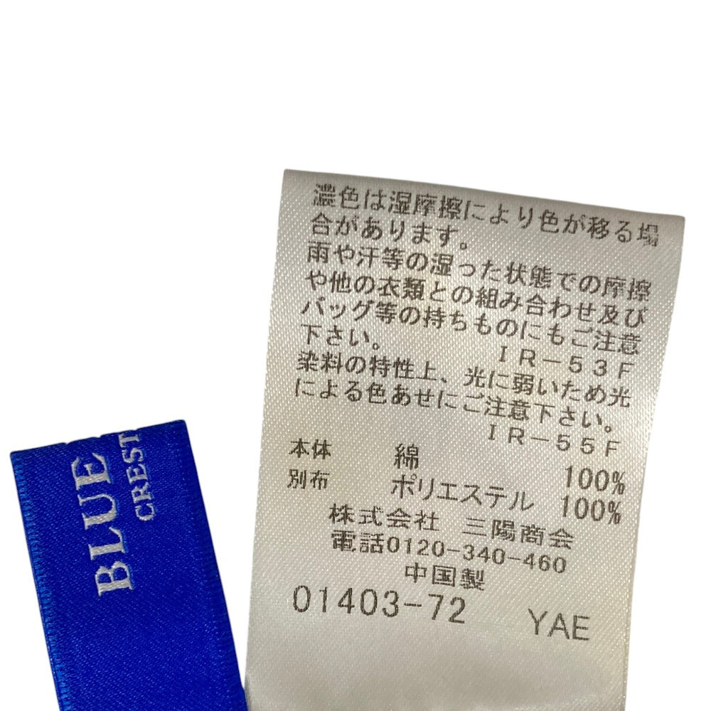 ブルーレーベルクレストブリッジ コットンポンチボウカラートップス