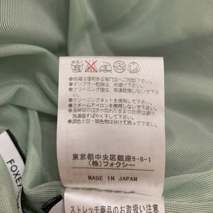フォクシーニューヨーク プリーツノースリーブワンピース