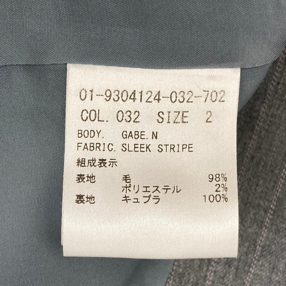 セオリー SLEEK STRIPE ウールスーツ