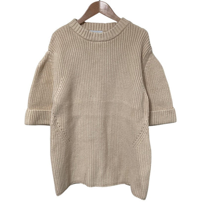 クラネ OVER HALF SLEEVE KNIT TOPS ニットトップス