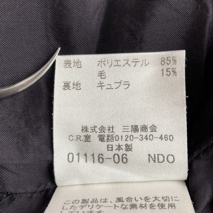 バーバリーロンドン レザープリーツスカート