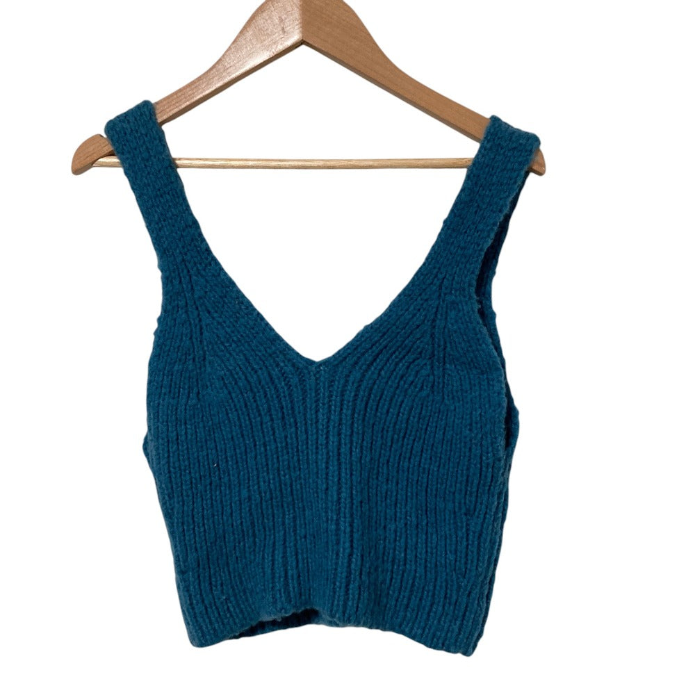 オーラリー WOOL BABY CAMEL BRUSHED YARN ニットキャミソール