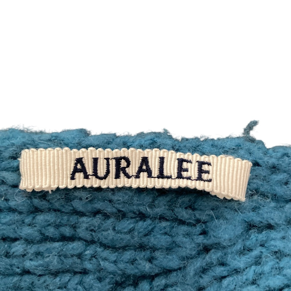 オーラリー WOOL BABY CAMEL BRUSHED YARN ニットキャミソール