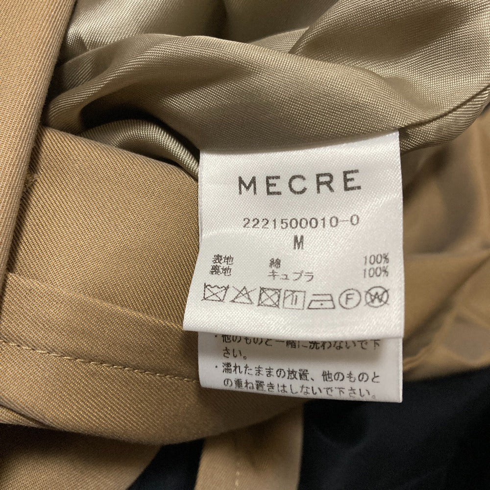 メクル バイカラートレンチコート