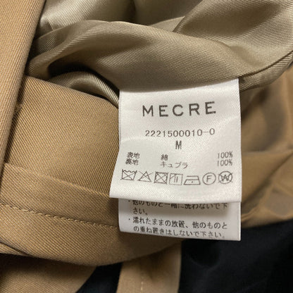 メクル バイカラートレンチコート