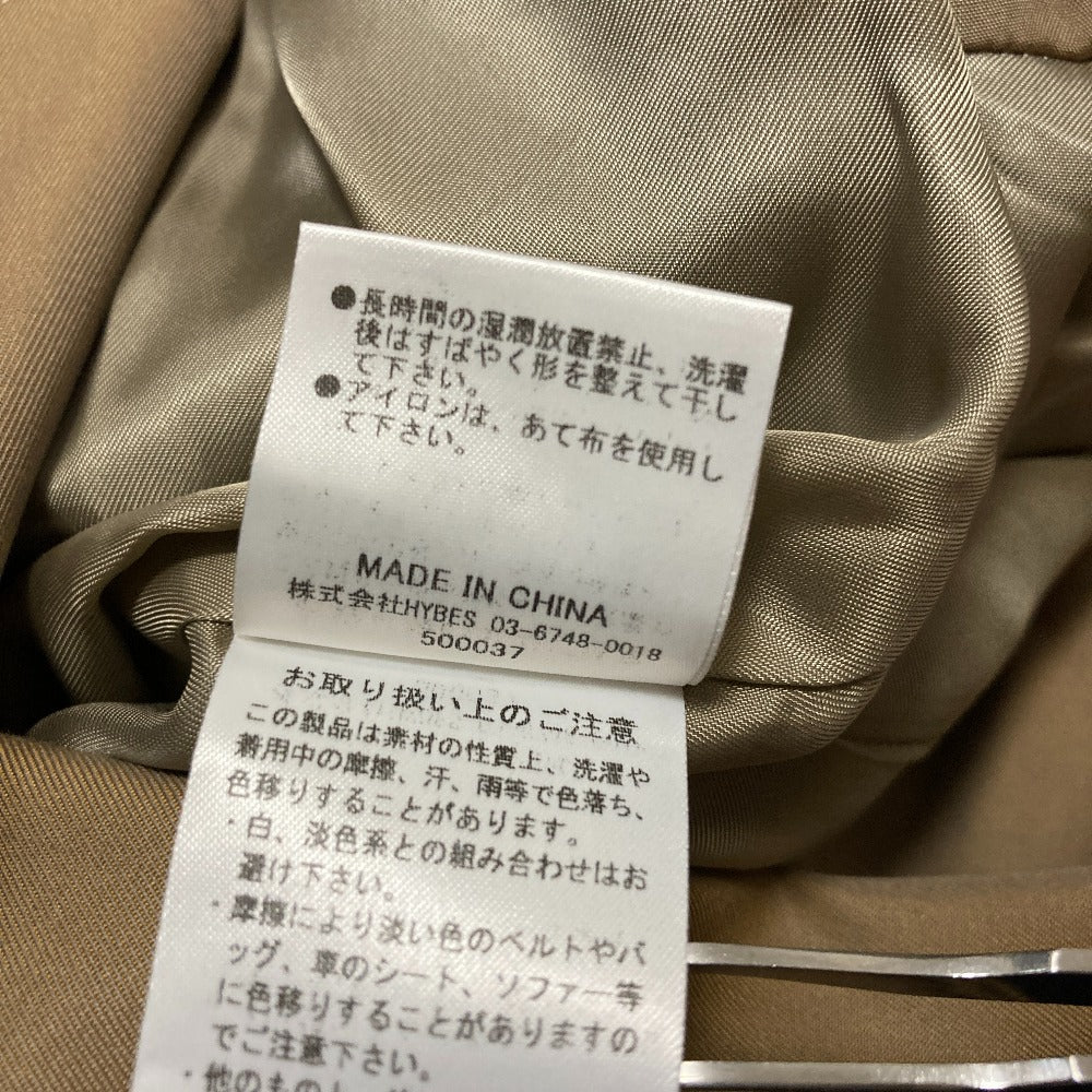 メクル バイカラートレンチコート