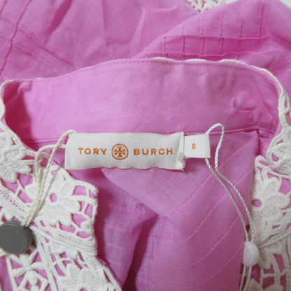 トリーバーチ RACHEL TUNIC レースコンビ コットンシャツ