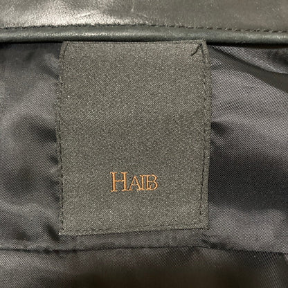 HALB カウレザーライダースシャツジャケット