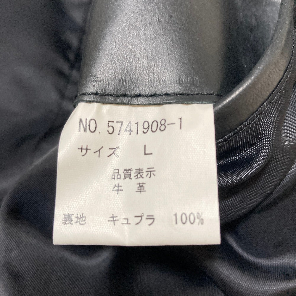 HALB カウレザーライダースシャツジャケット