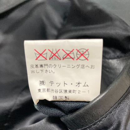 HALB カウレザーライダースシャツジャケット
