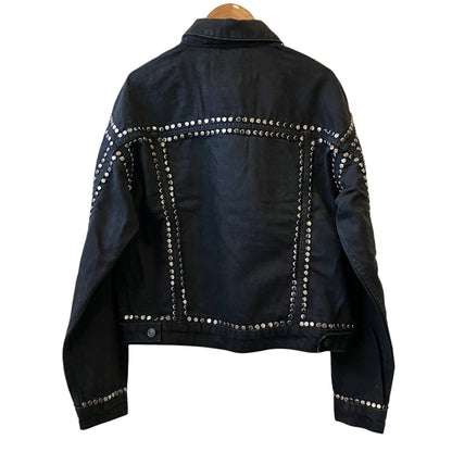 オールセインツ Bella Stud デニムジャケット