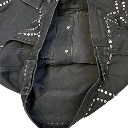 オールセインツ Bella Stud デニムジャケット
