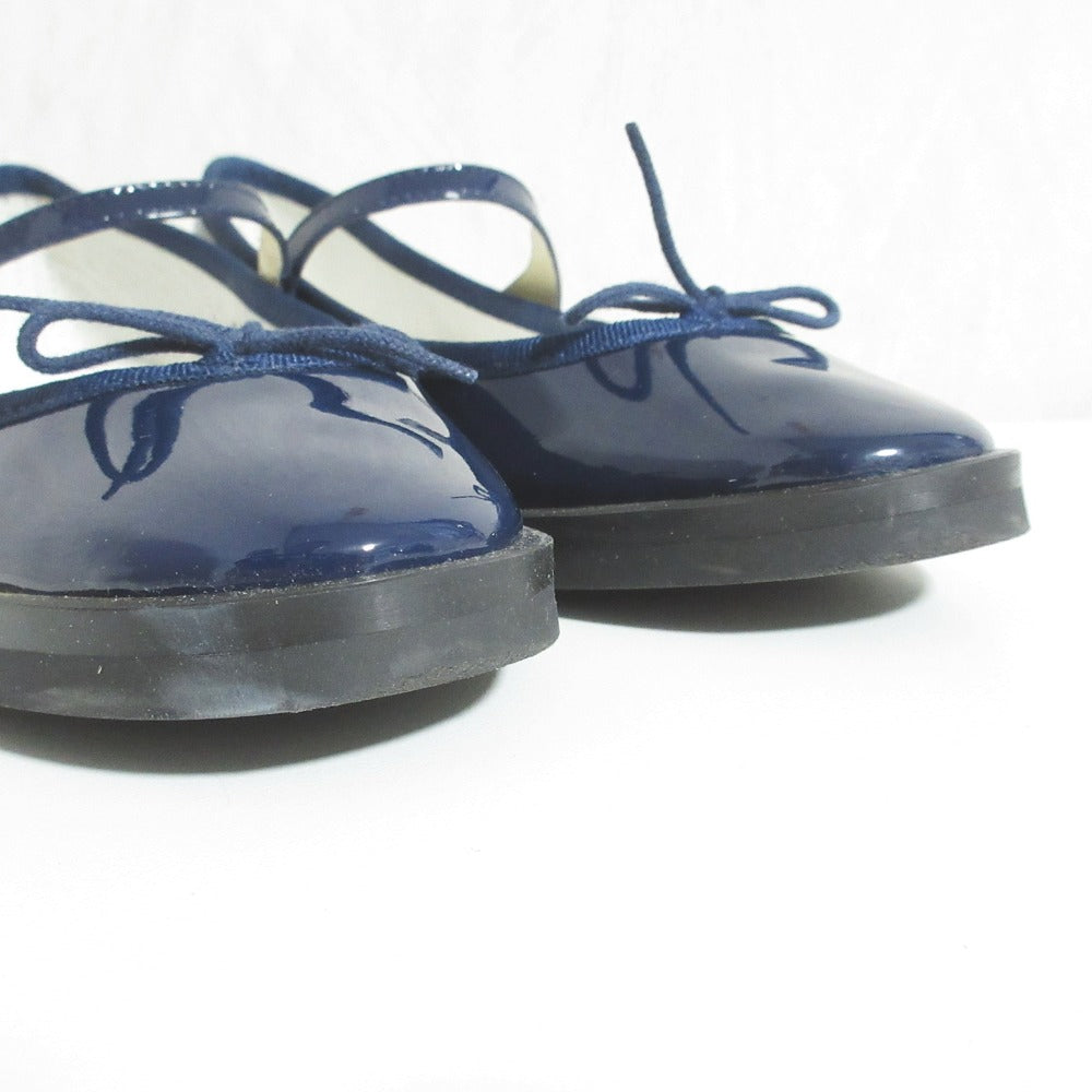 レペット CENDRILLON COLLEGE レザーフラットシューズ