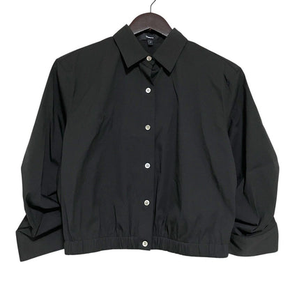 セオリー COTTON SHIRTING FIXED SLV CRP SH コットンシャツ