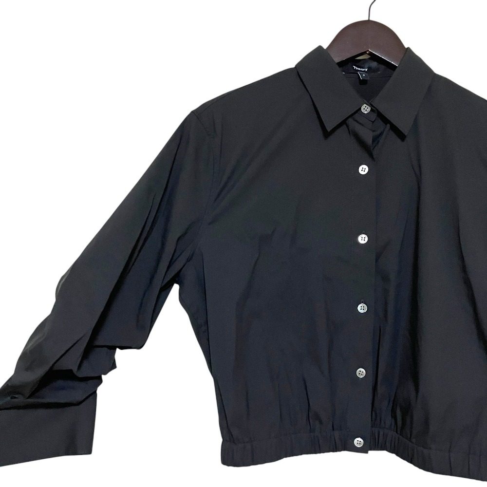 セオリー COTTON SHIRTING FIXED SLV CRP SH コットンシャツ