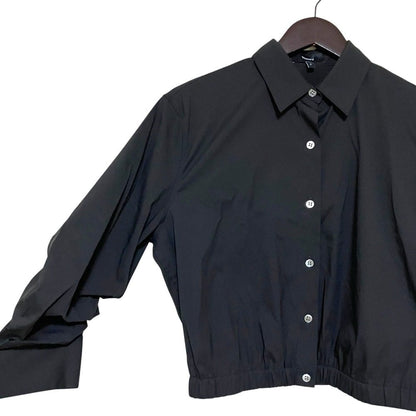 セオリー COTTON SHIRTING FIXED SLV CRP SH コットンシャツ