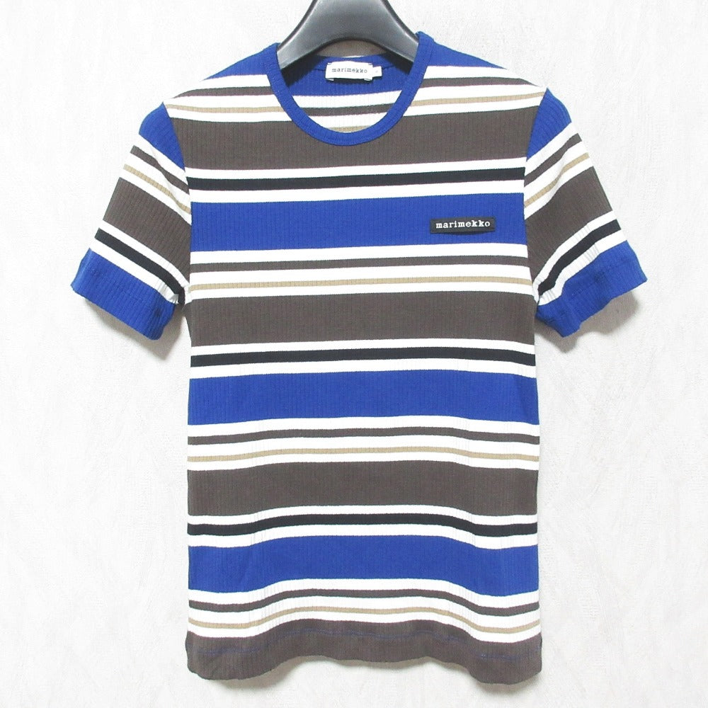 マリメッコ Spurtti Helvi コットンTシャツ