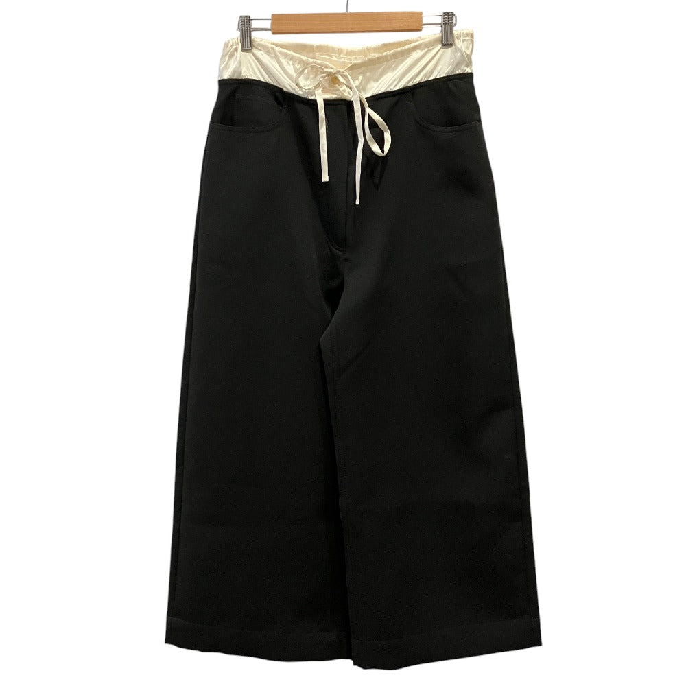 アクネストゥディオズ Satin Contrast ワイドパンツ
