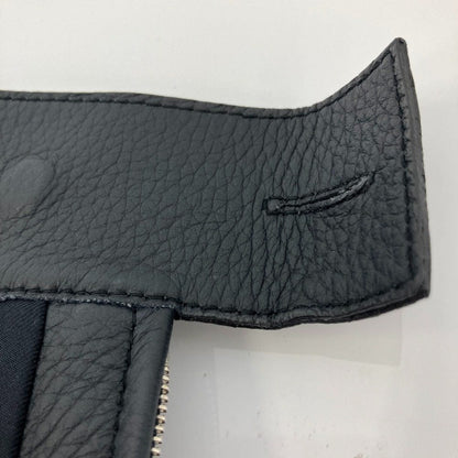 エルメス コリエドシアン レザースカート