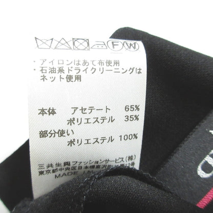 レオナールファッション プリントトリムワンピース