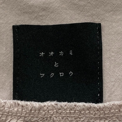 オオカミとフクロウ コットンロングスリーブシャツ