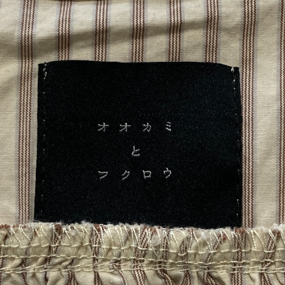 オオカミとフクロウ ブラウス シャツ