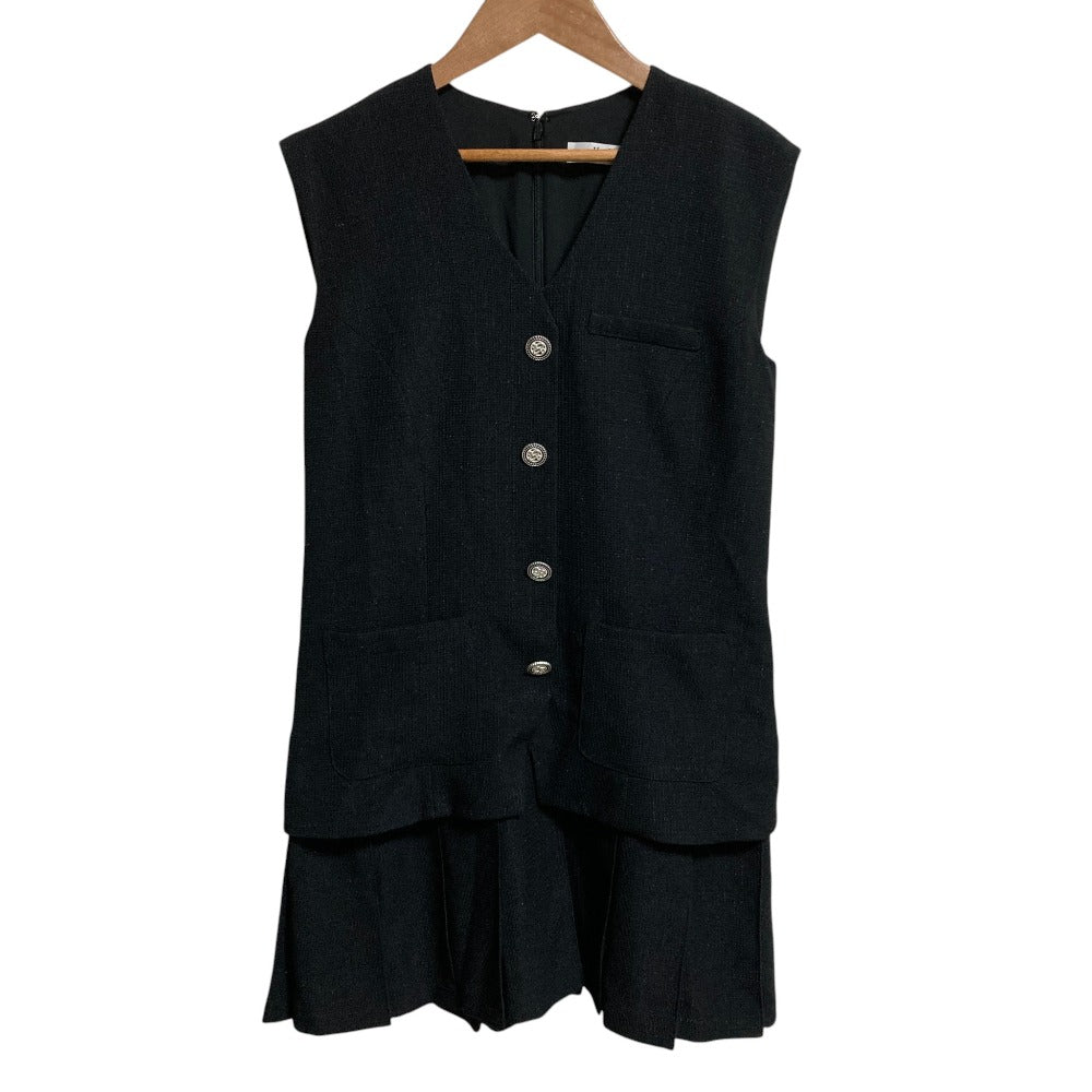 ハーリップトゥ Tweed Pleated Mini ドレス