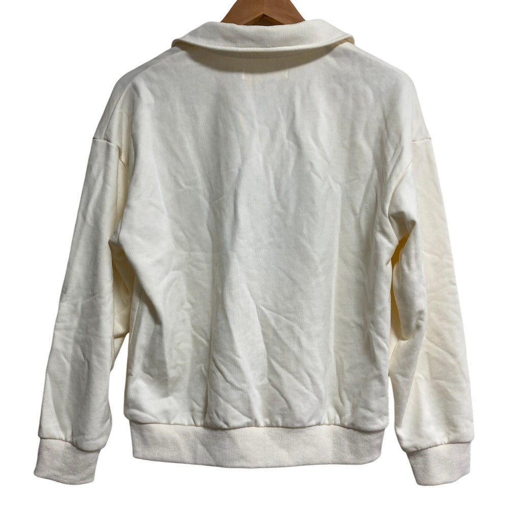 ハーリップトゥ Embroidery Polo Sweatshirt スウェット