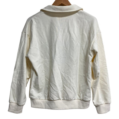 ハーリップトゥ Embroidery Polo Sweatshirt スウェット
