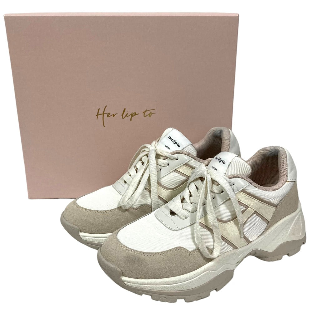 ハーリップトゥ Le City HLT スニーカー