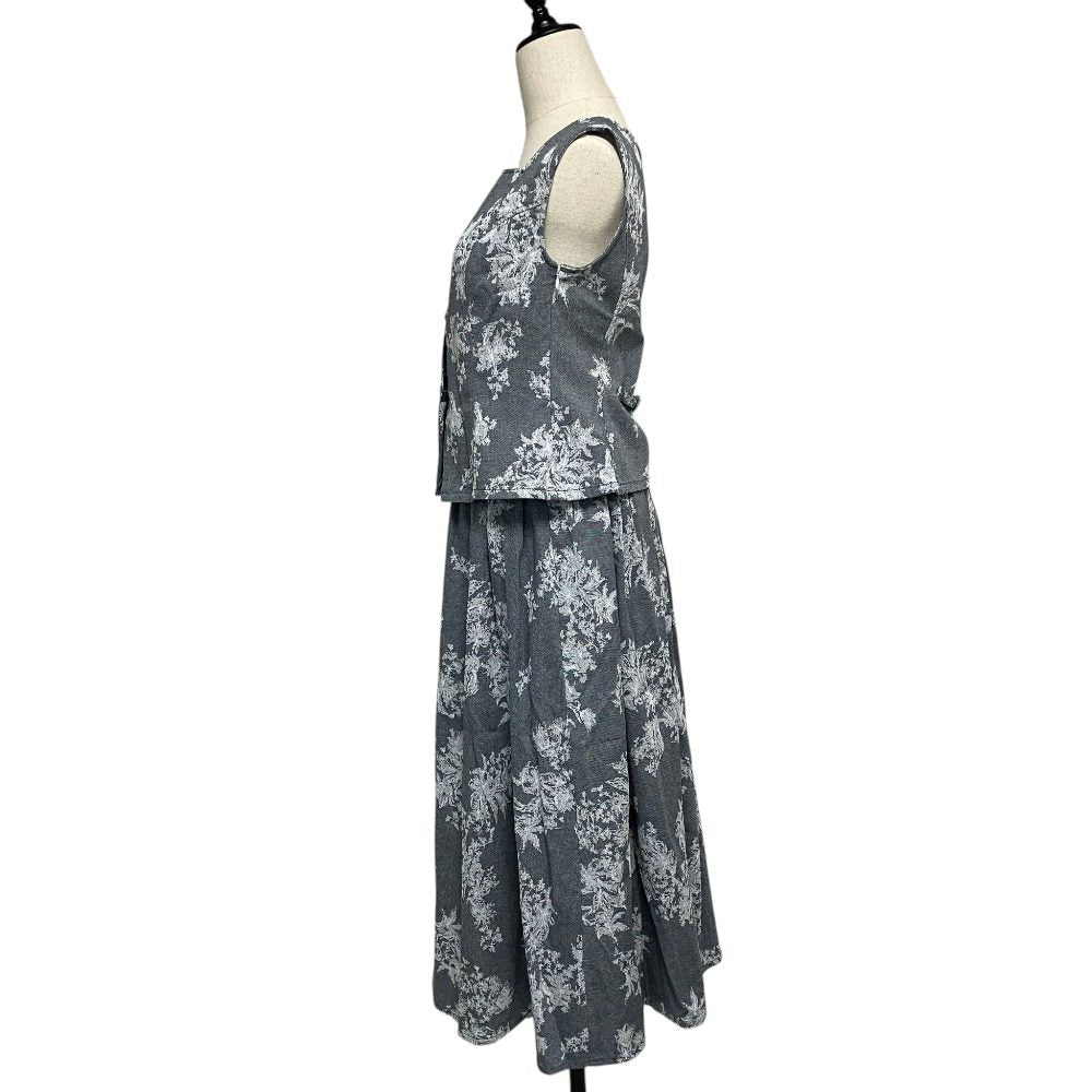 ハーリップトゥ Martigues Jacquardベストスカートセット