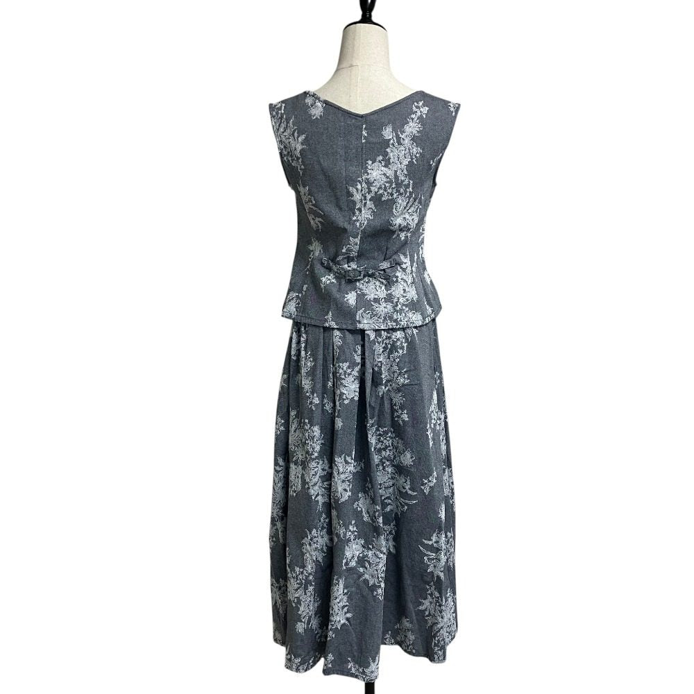 ハーリップトゥ Martigues Jacquardベストスカートセット