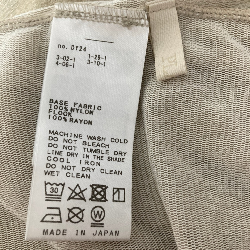 プラージュ Flocky Mesh ロングスリーブTシャツ