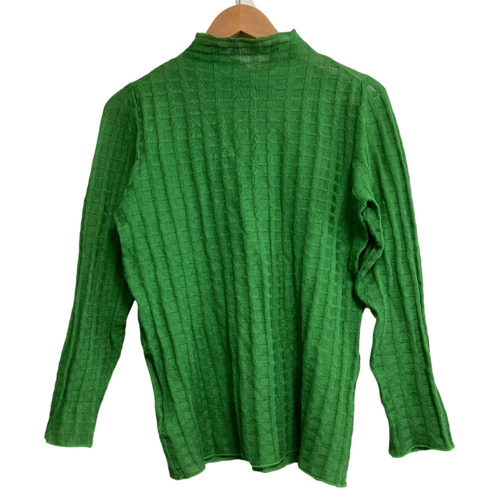 アメリヴィンテージ PLAID SHEER TURTLE ニット