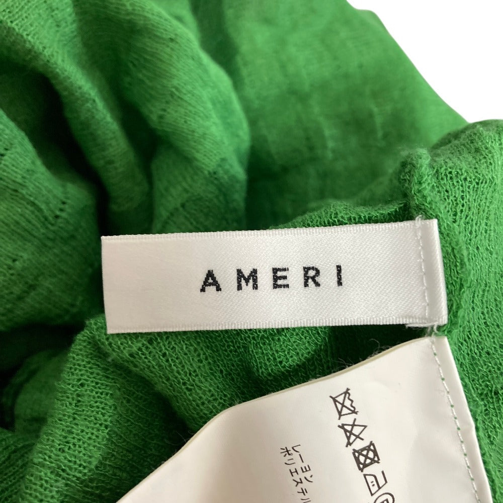 アメリヴィンテージ PLAID SHEER TURTLE ニット