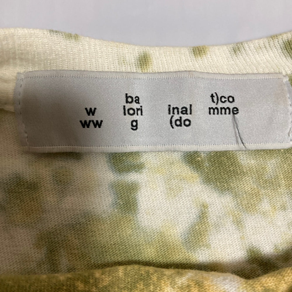 バル LOGOタイダイロングスリーブTシャツ