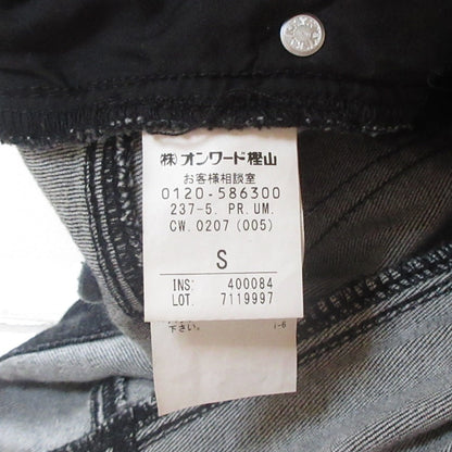 アンフィーロ 撥水デニムワイドパンツ