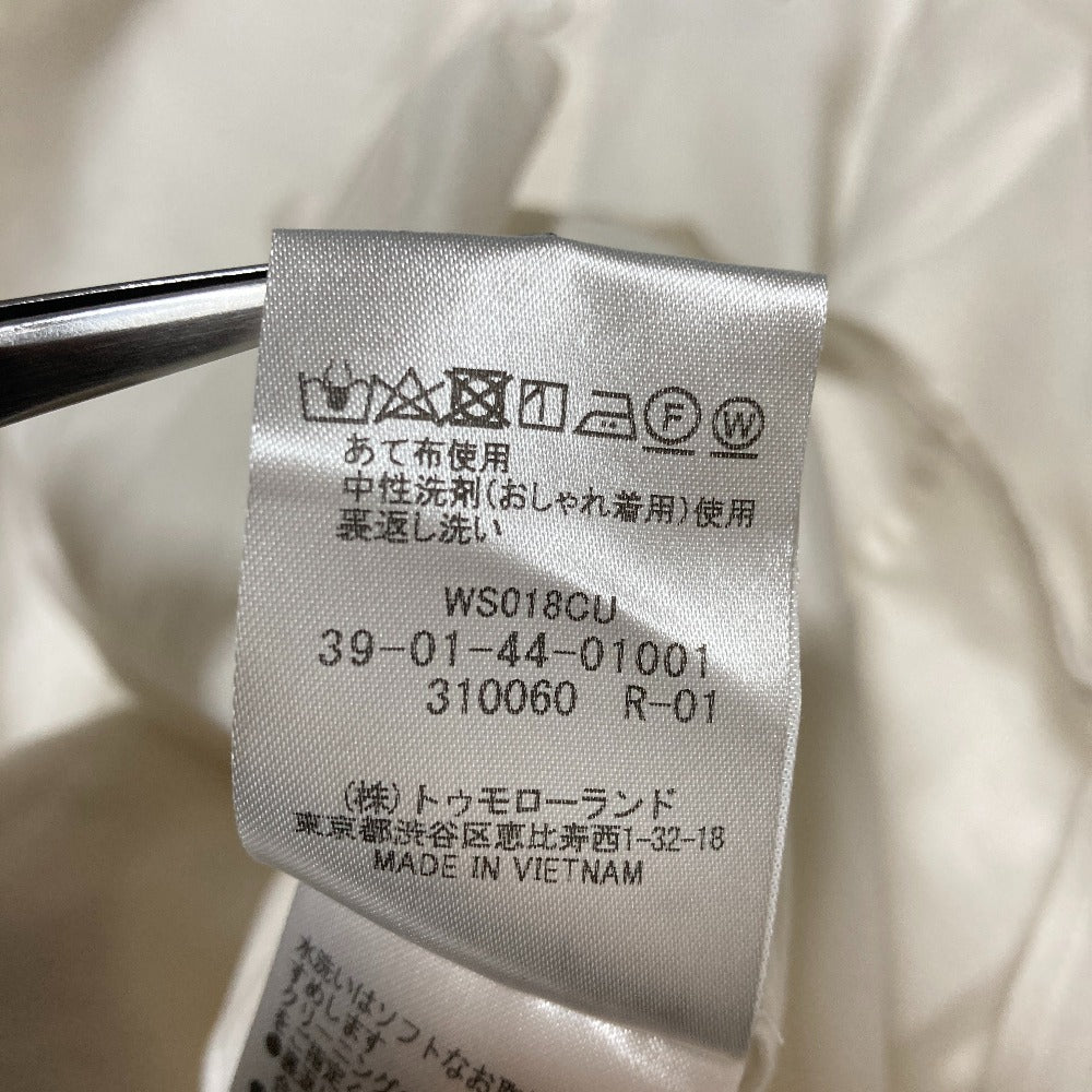 キャバン コットンサテンモールスキンブラウス