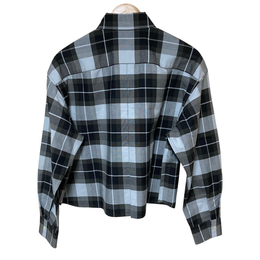 フレッドペリー Long-Sleeved Tartan Shirt コットンシャツ