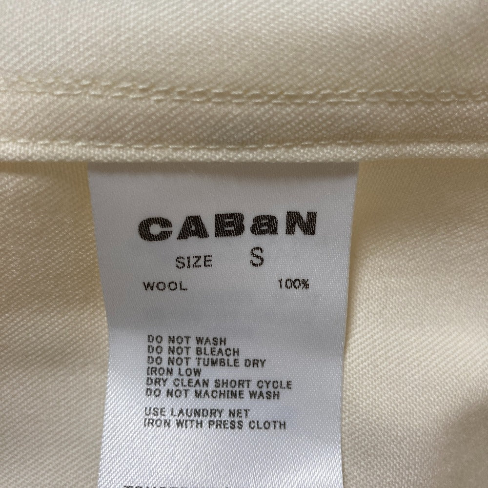 キャバン ウールツイルロングシャツ