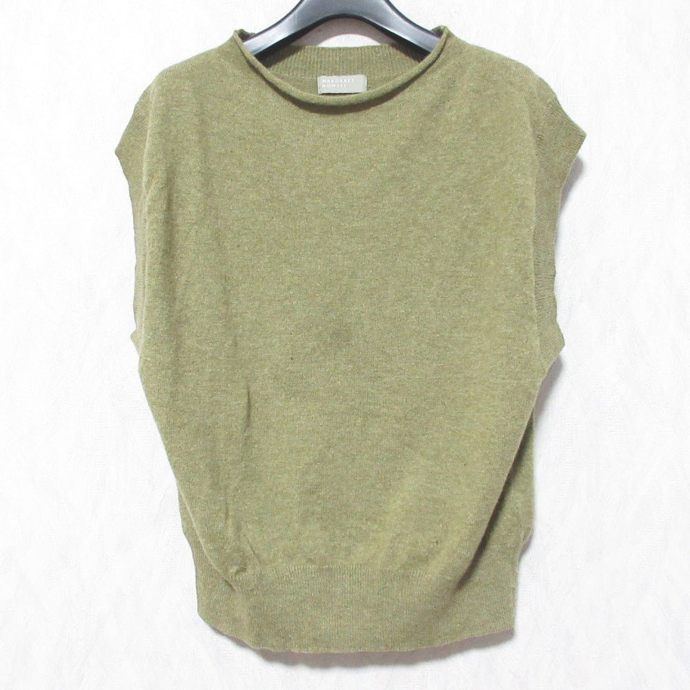マーガレットハウエル ウールカシミヤニットベスト