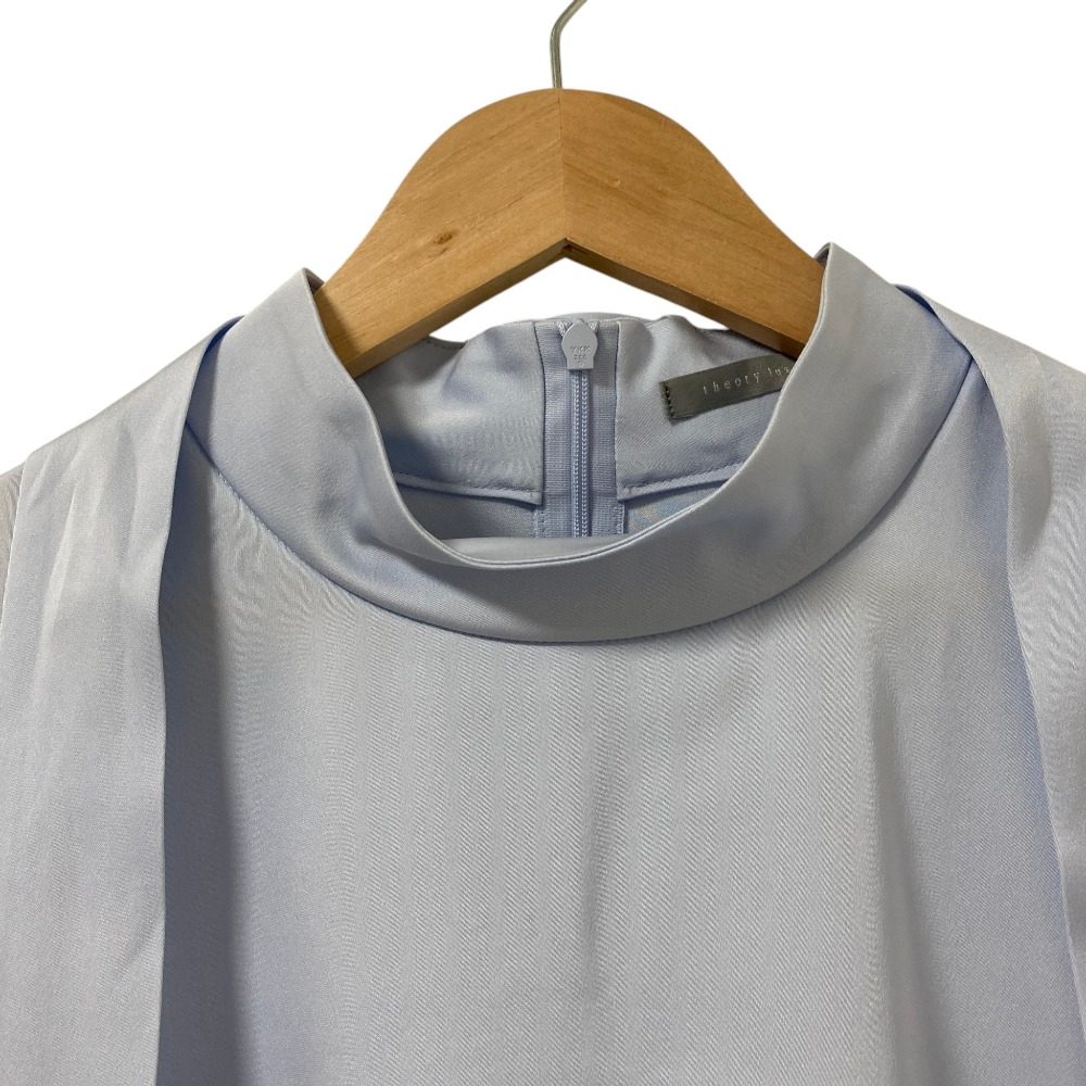 セオリーリュクス HARLOW SATIN SOLEILE シルクブラウス