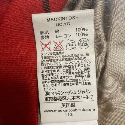マッキントッシュ FARNELL ウールブレンドコート