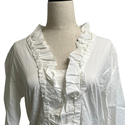 マックスマーラウィークエンドライン フリル長袖ブラウス