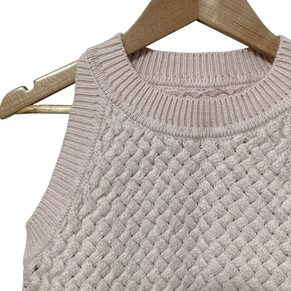 アディアム Basketweave Knit ニットベスト