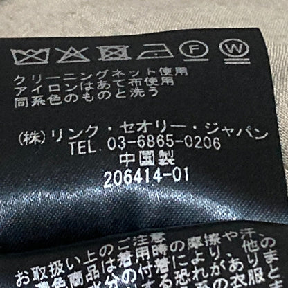 セオリーリュクス CRISP LINEN DEBBY リネンテーラードジャケット
