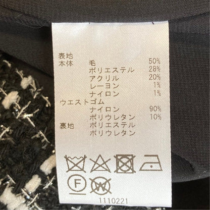 アリスアンドオリビア ツイードミニスカート
