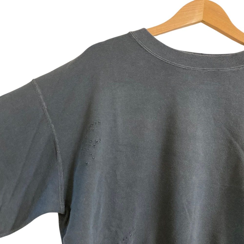 モンキータイム FRCH TRY DISTRESSED CREW スウェット