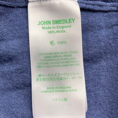 ジョンスメドレー ハイゲージクルーネックニットカーディガン