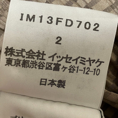 イッセイミヤケ プリーツコート